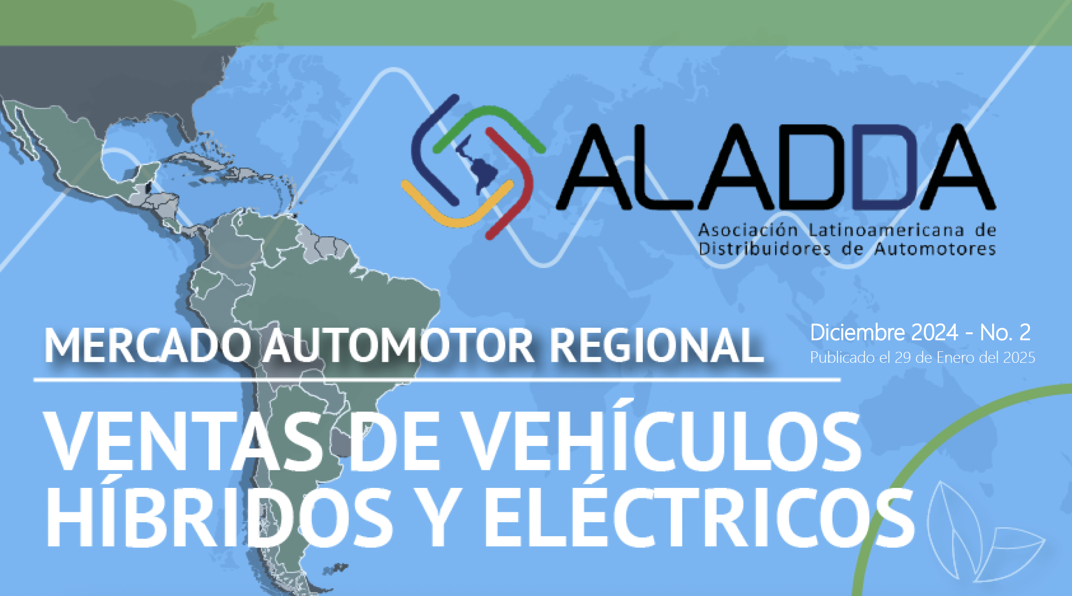 Informe completo de venta de vehiculos hibridos y electricos en la region - diciembre 2024